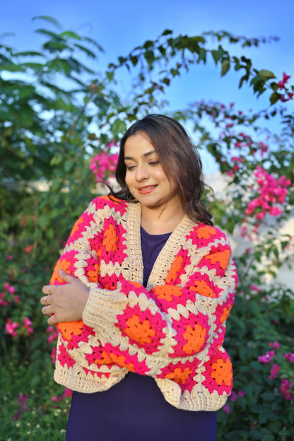 Blush Chunky Cardigan