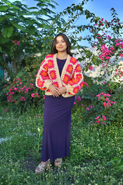 Blush Chunky Cardigan