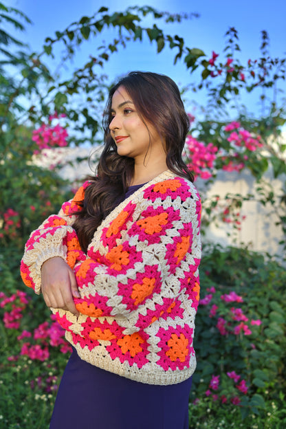 Blush Chunky Cardigan