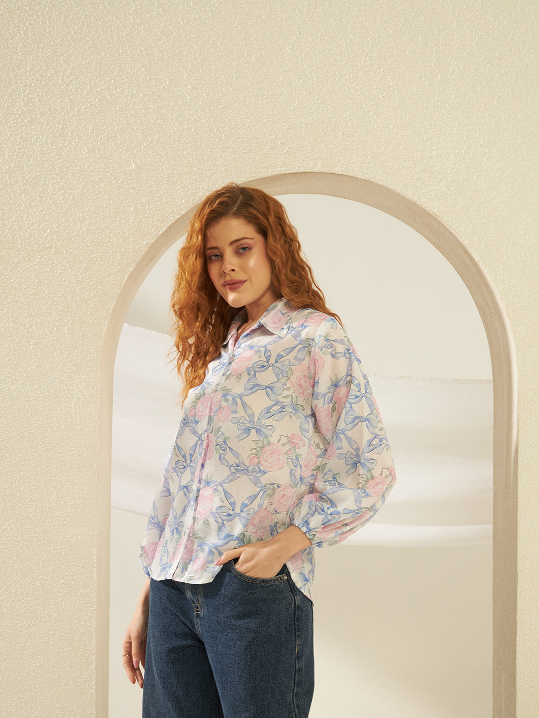 Bow & Roses Shirt