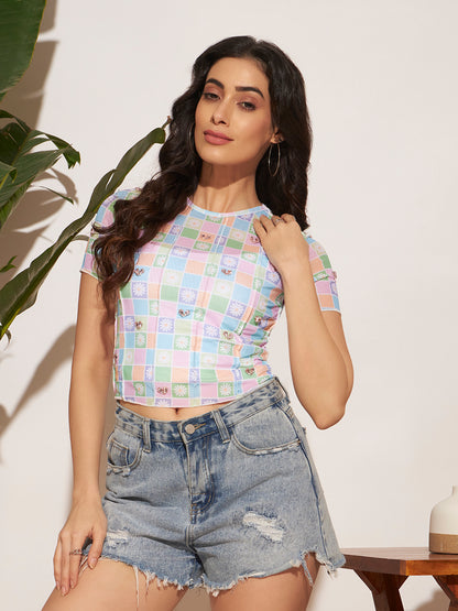 Bubblegum Heart Top