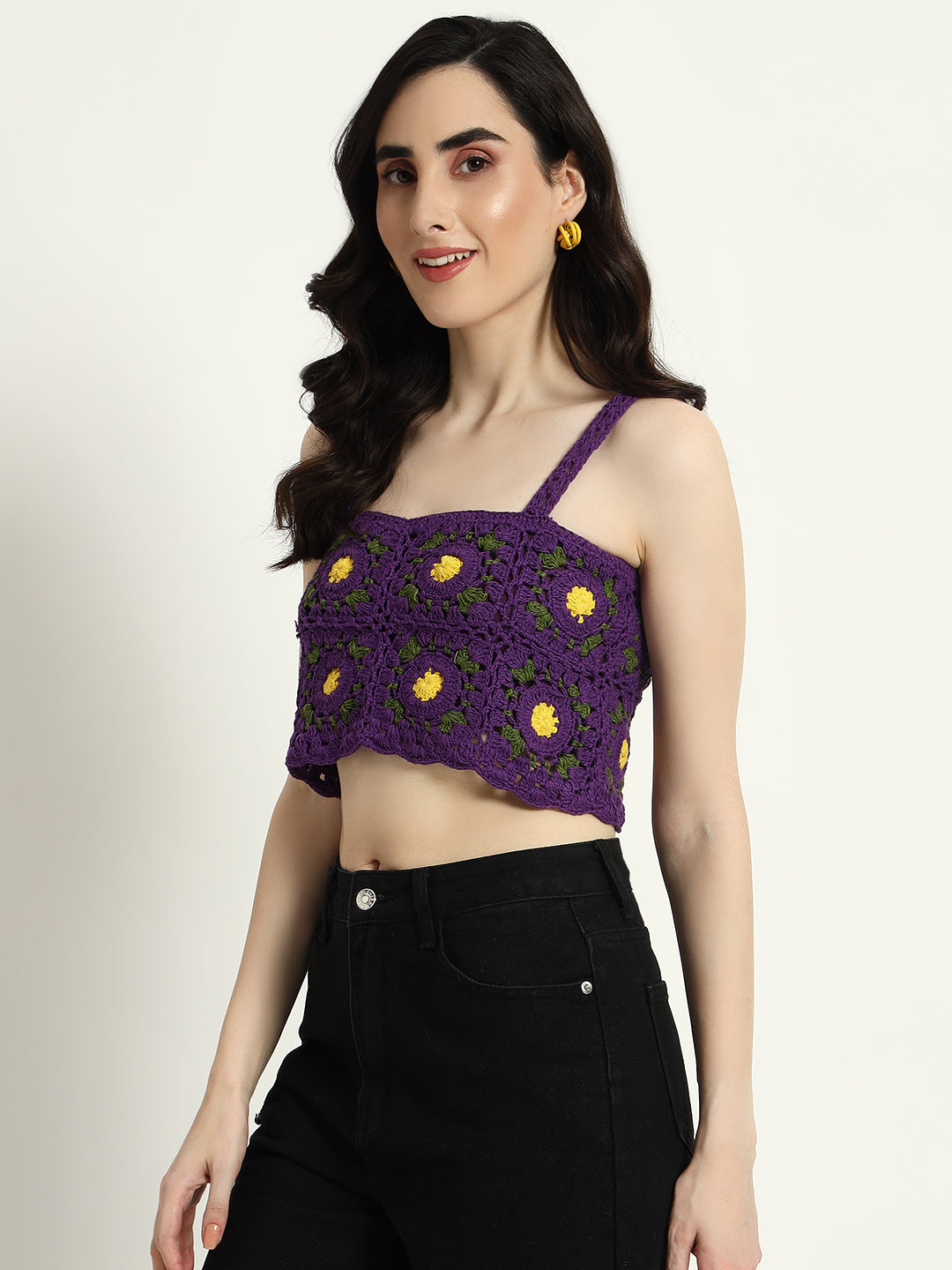 Plum Daisy Handmade Top