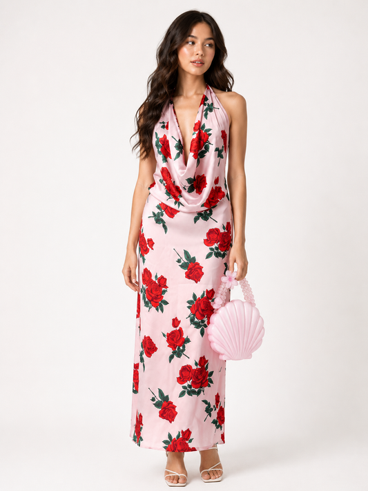 Rosalia Satin Dress
