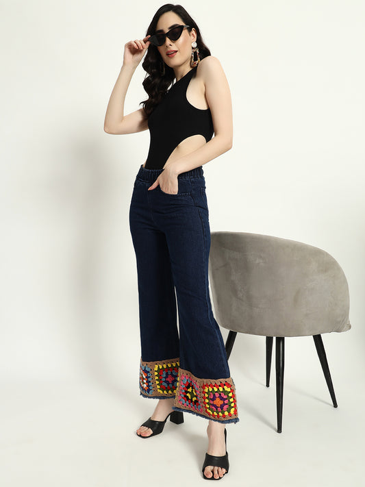 Square Crochet Jeans