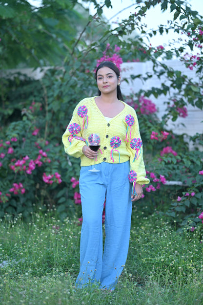 Candy Butter Yellow Cardigan