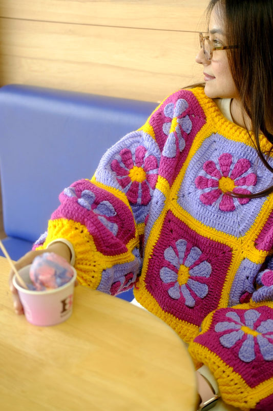 Chamomile Jumper - Voilet