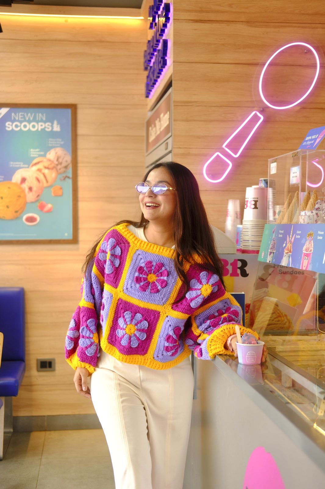 Chamomile Jumper - Voilet