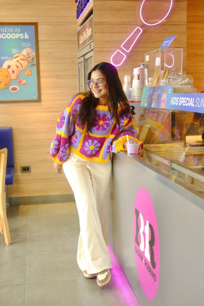 Chamomile Jumper - Voilet