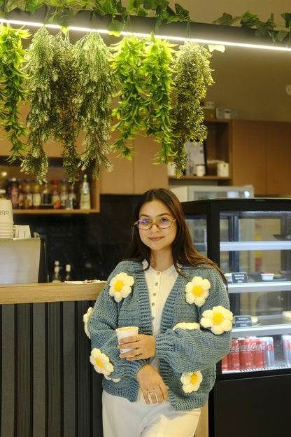 Croatia Daisy Cardigan