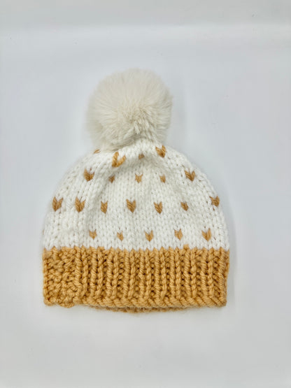 Cozy Mustard Beanie