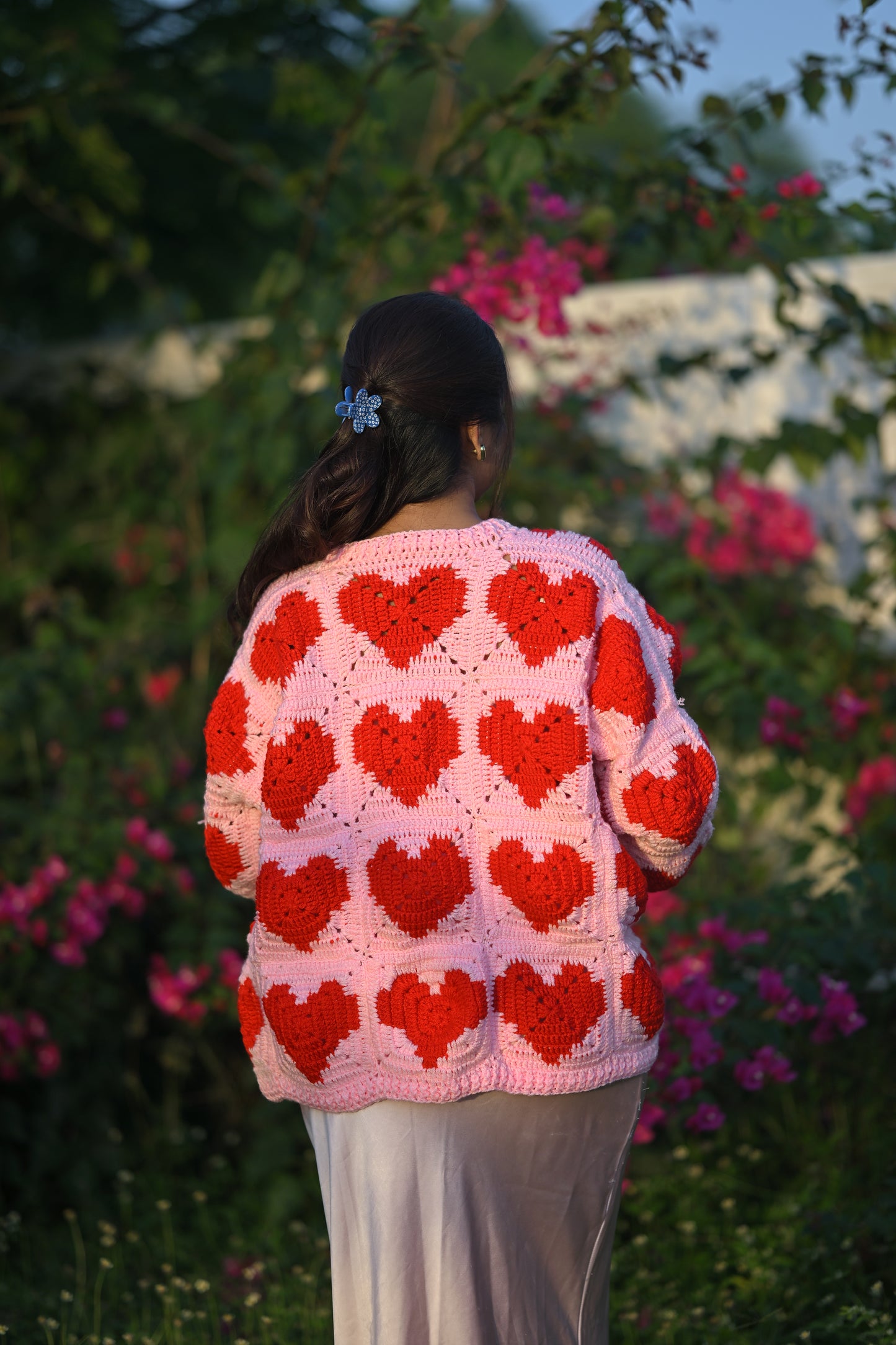Morgana Heart Cardigan