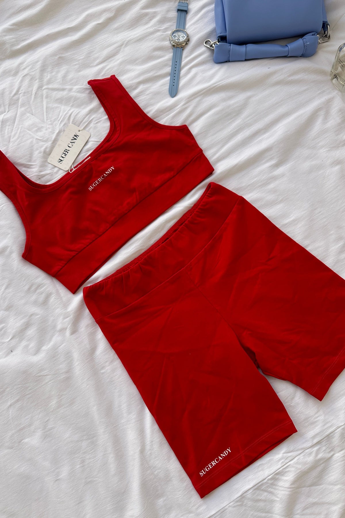 Red Chic Sporty Co-ord Set