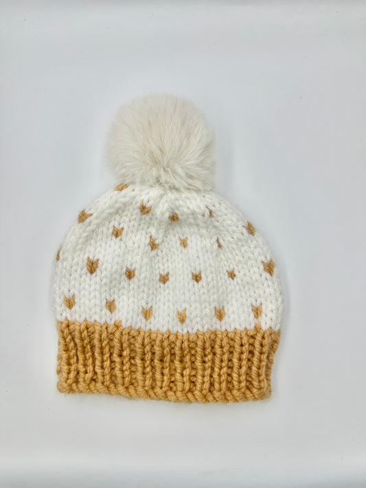 Cozy Mustard Beanie