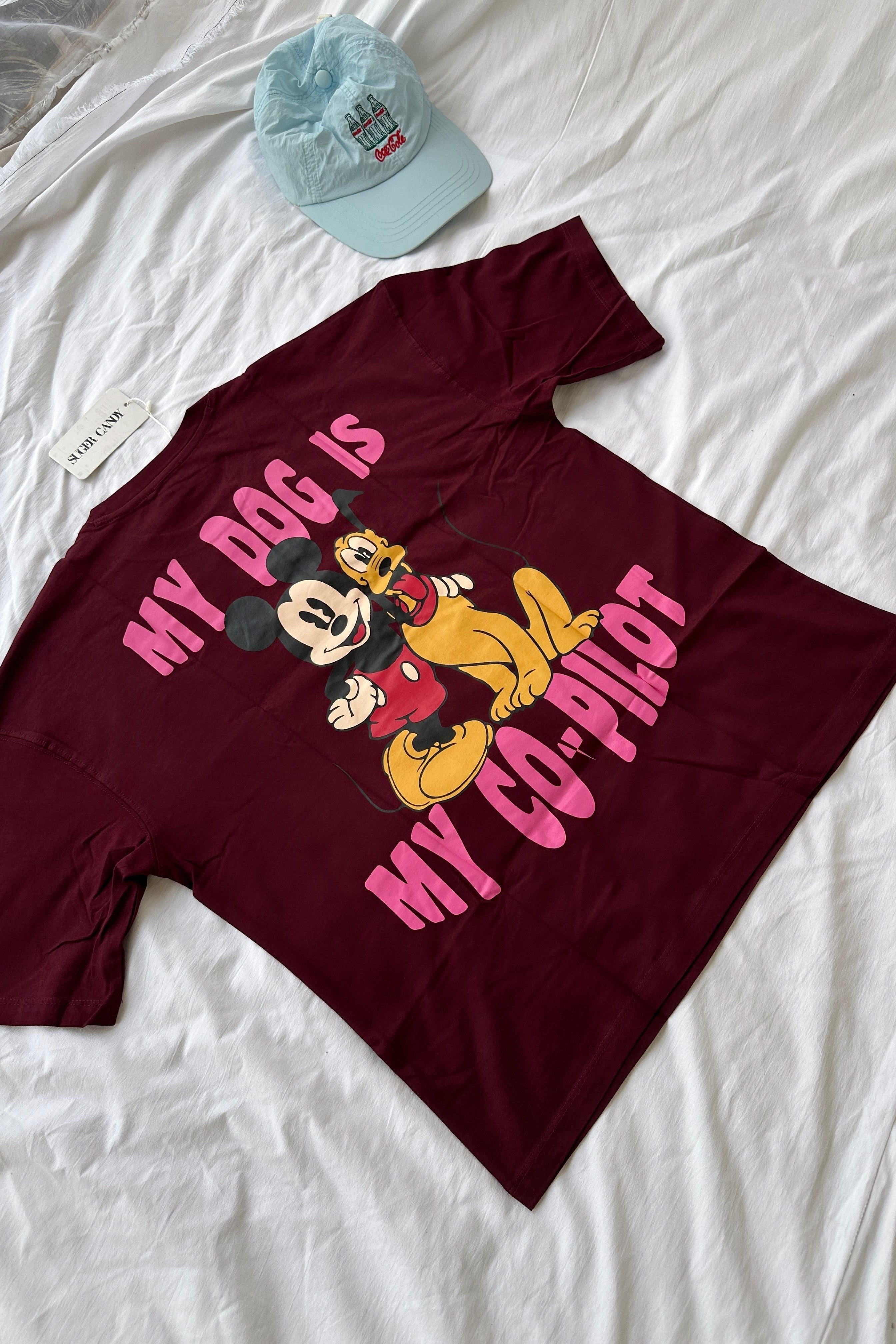 Pluto & Mickey Oversize Tee