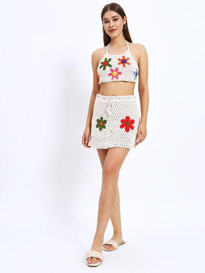 Water baby Crochet Skirt