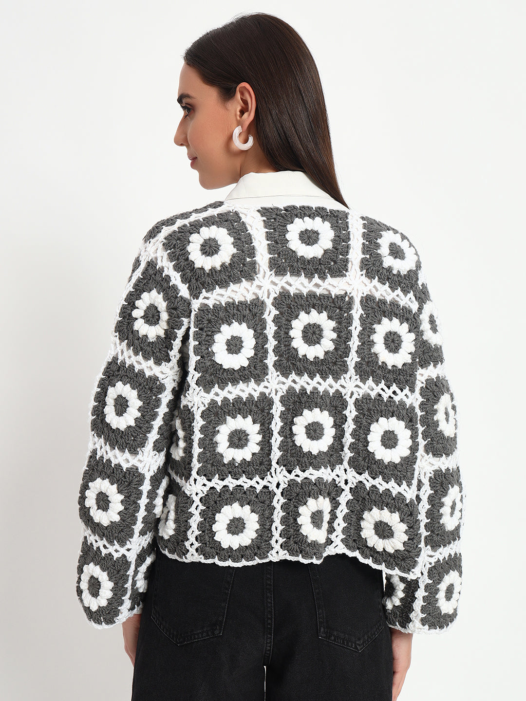 Pookie Daisy Gray Cardigan