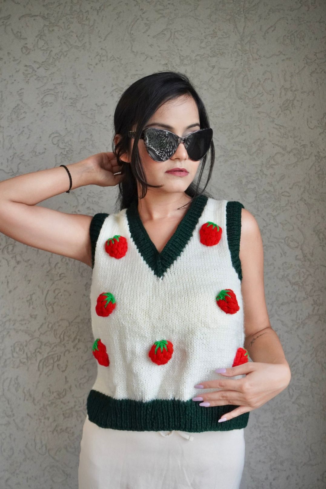 Strawberry Cream Vest