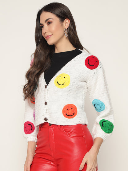 Smiley Cardigan