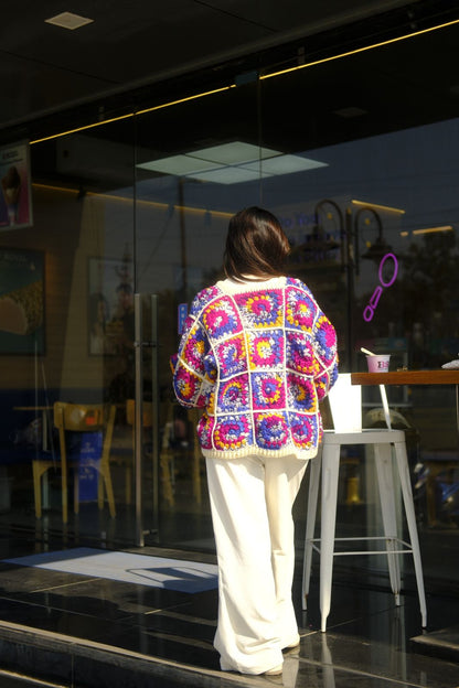 Danish Granny Square Cardigan