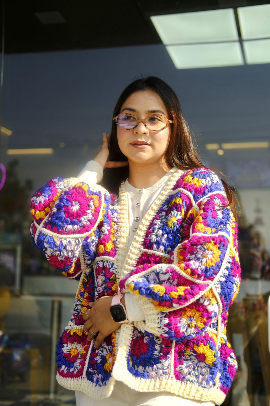 Danish Granny Square Cardigan