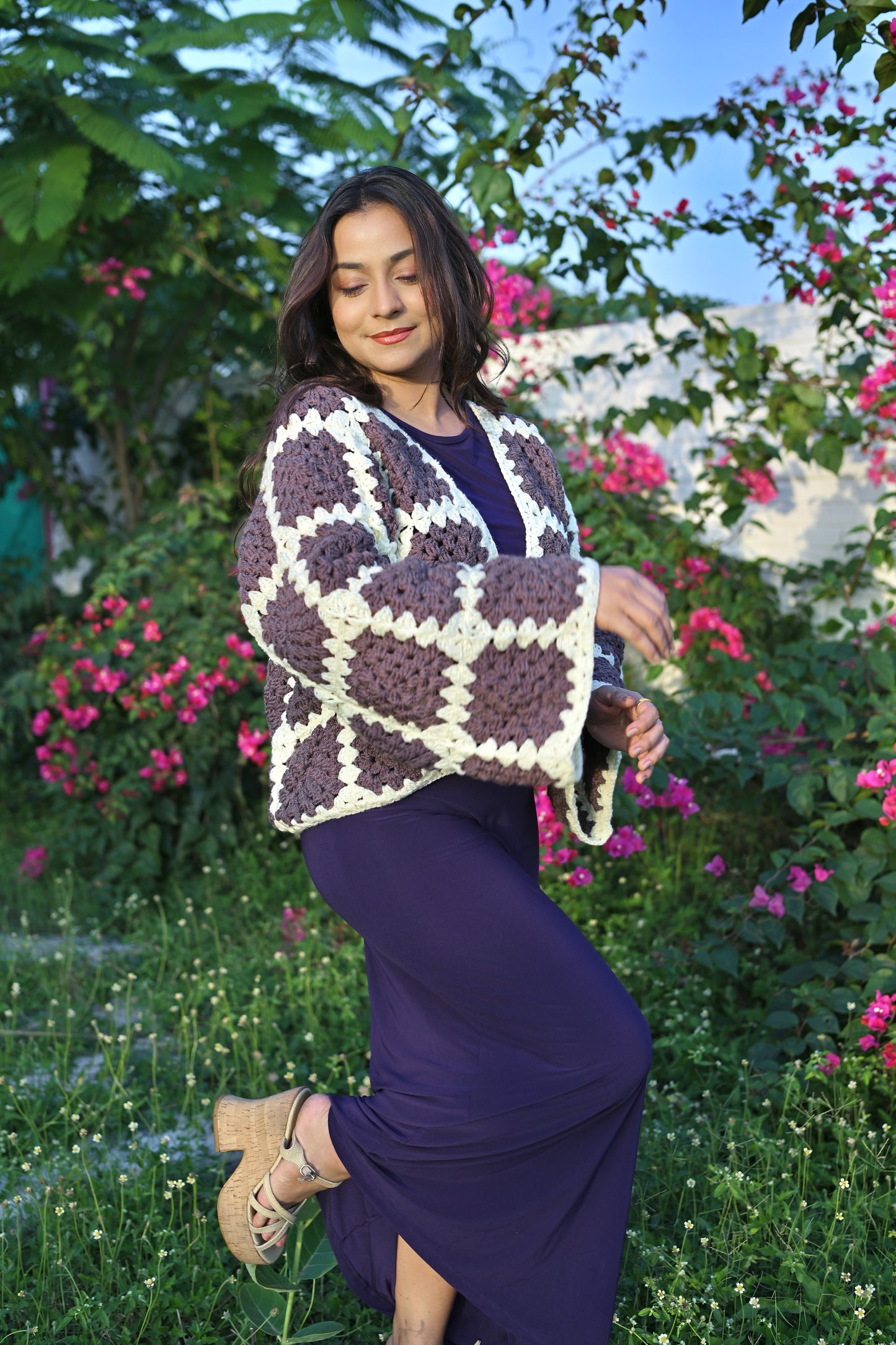 Dusky Purple Cardigan