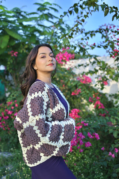 Dusky Purple Cardigan