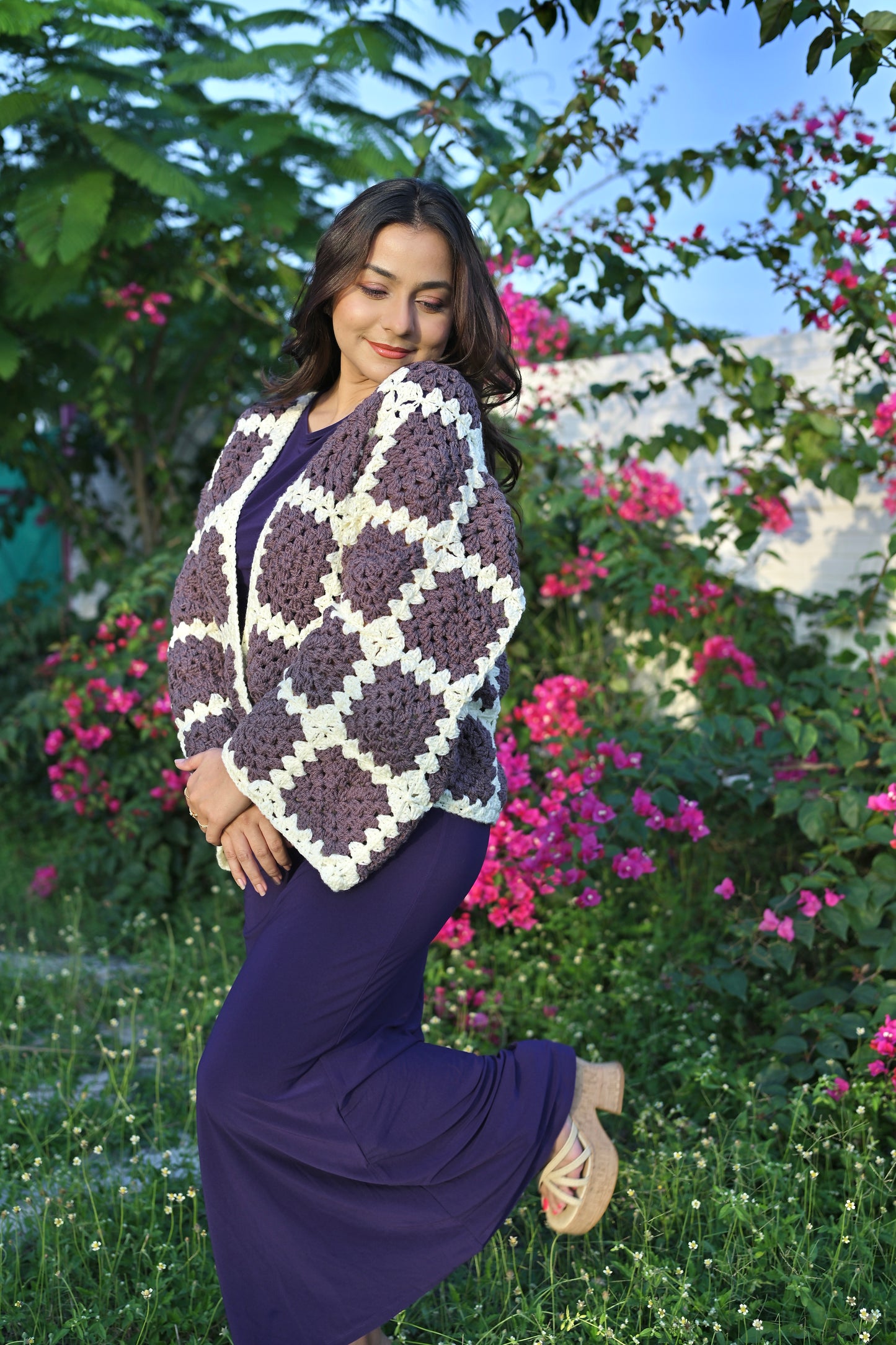 Dusky Purple Cardigan