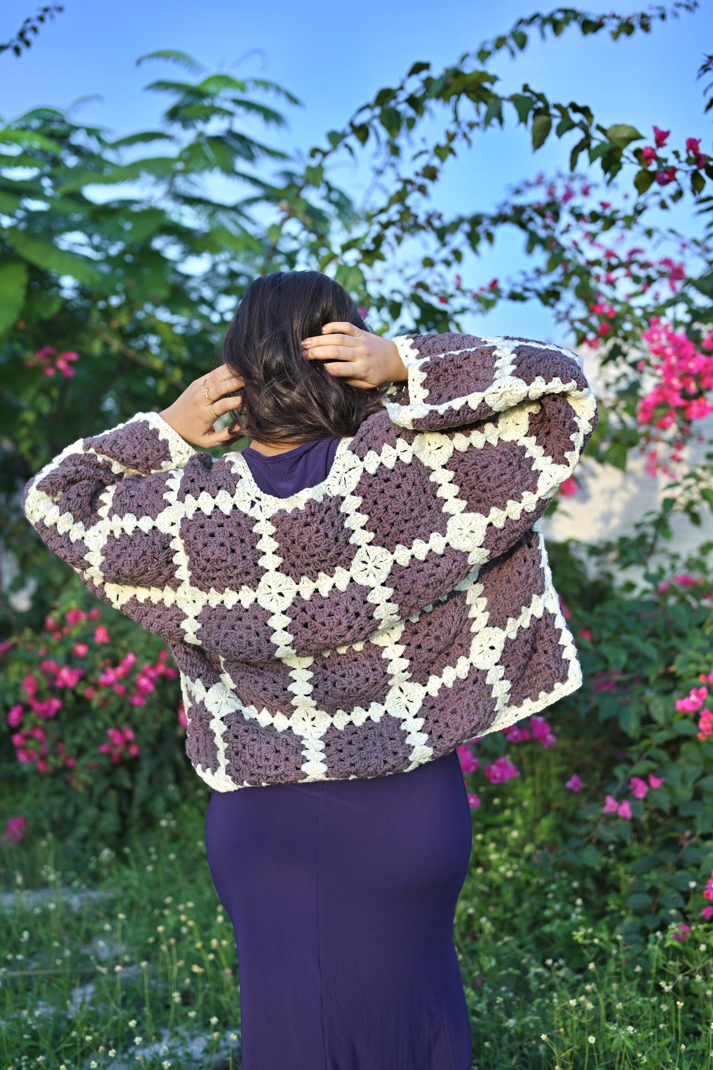 Dusky Purple Cardigan