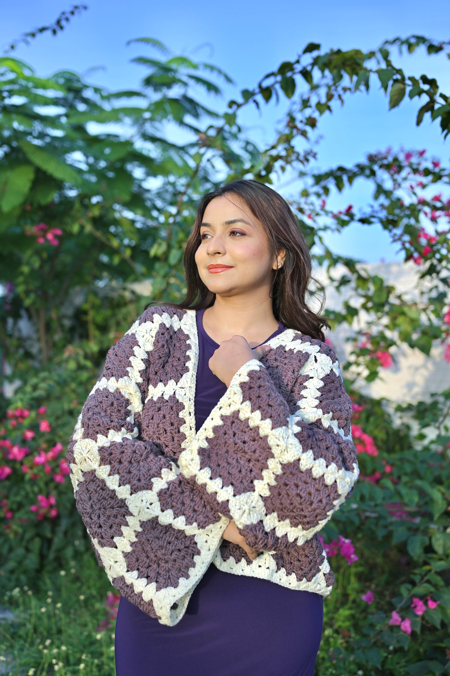 Dusky Purple Cardigan