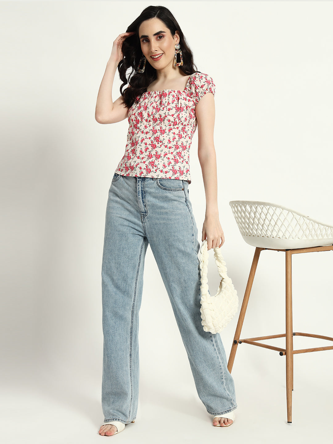 Dusted Rose Summer Top