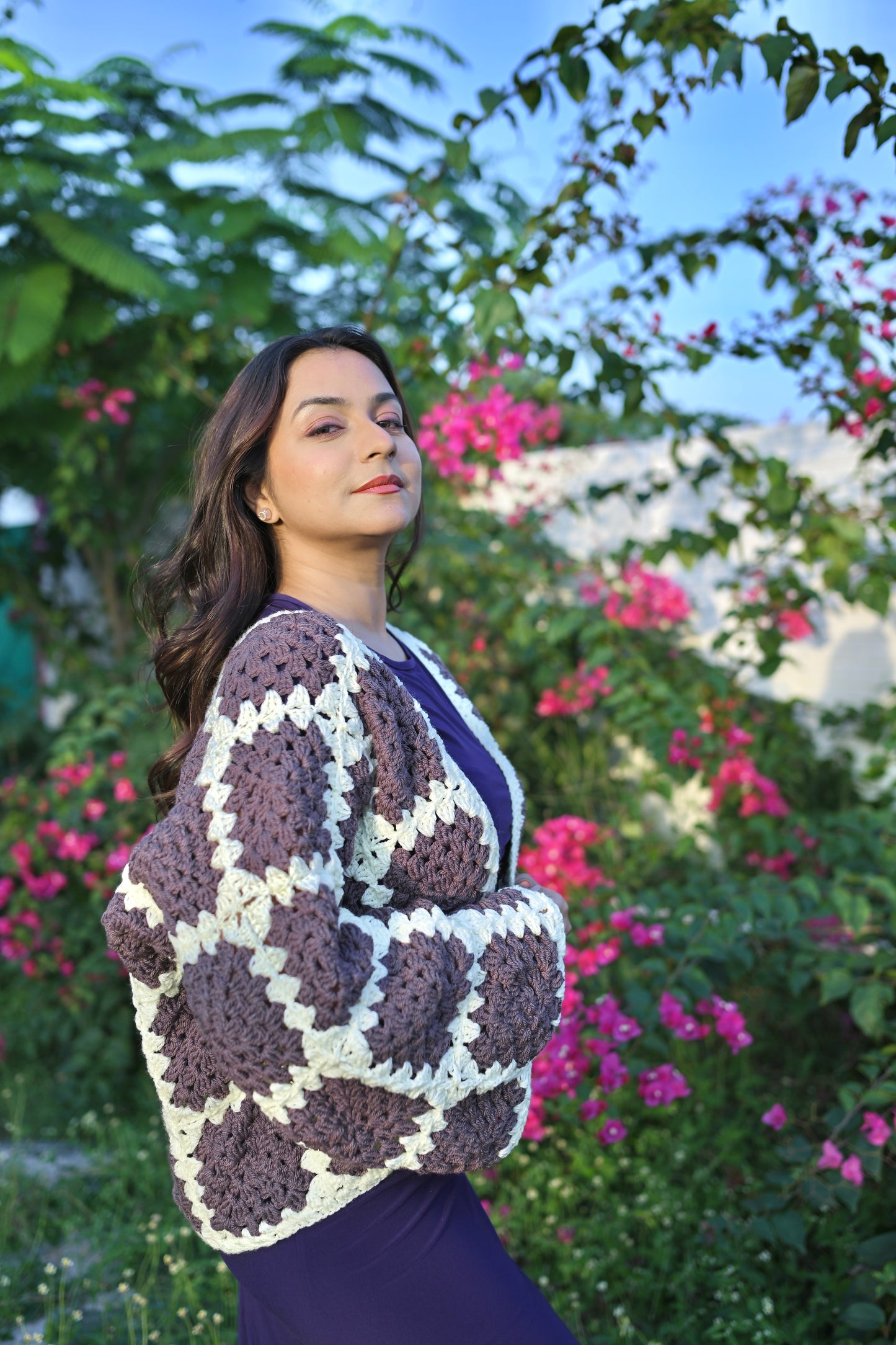Dusky Purple Cardigan