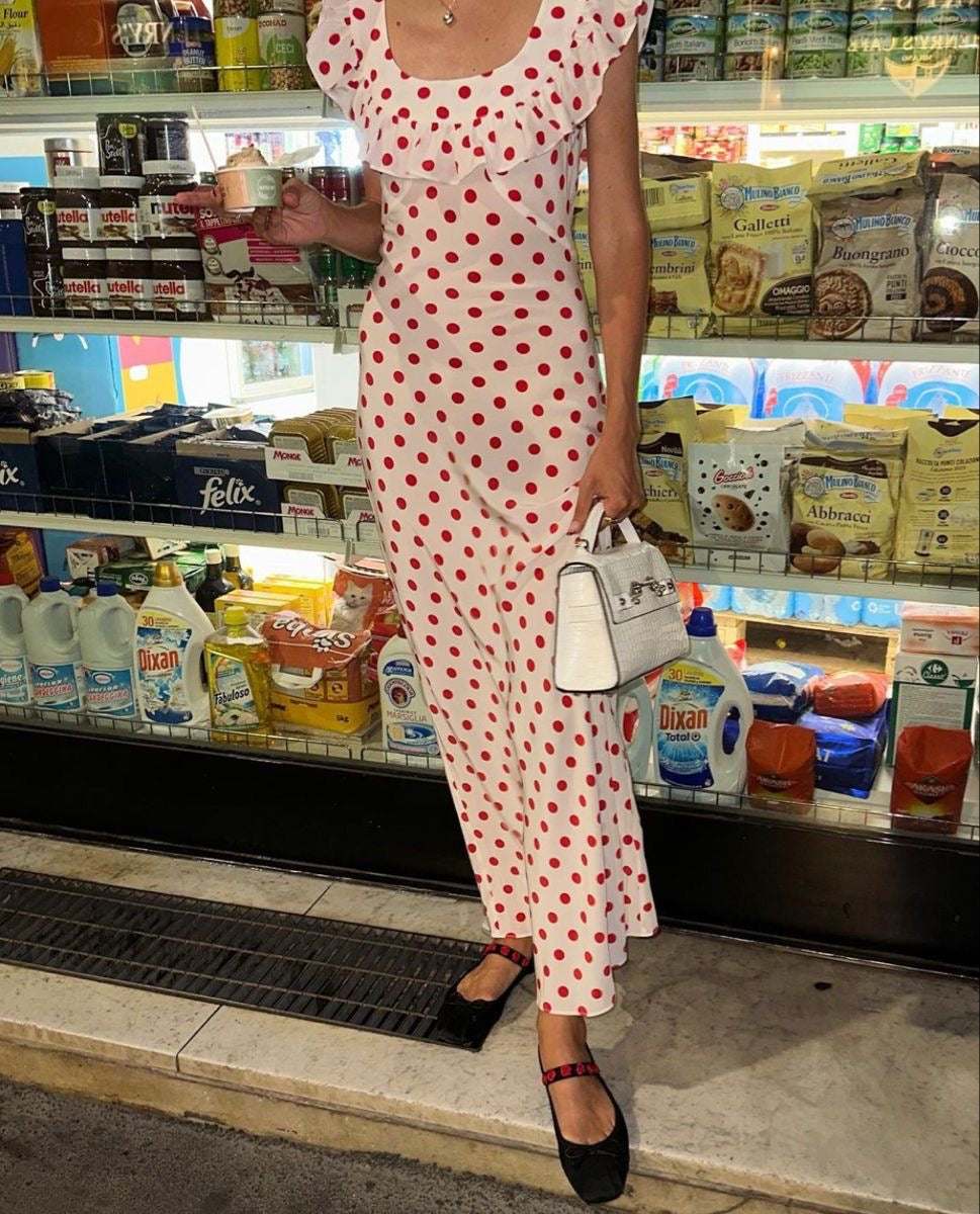 Petra Polka Dot Dress