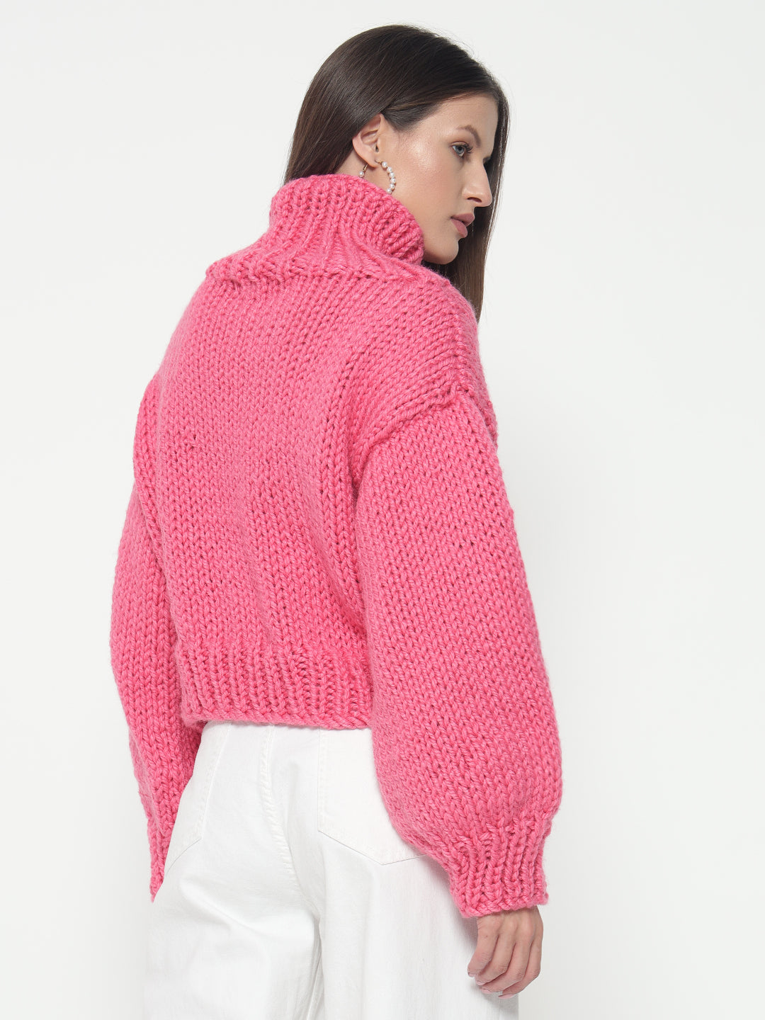 Chunky Pink Sweater