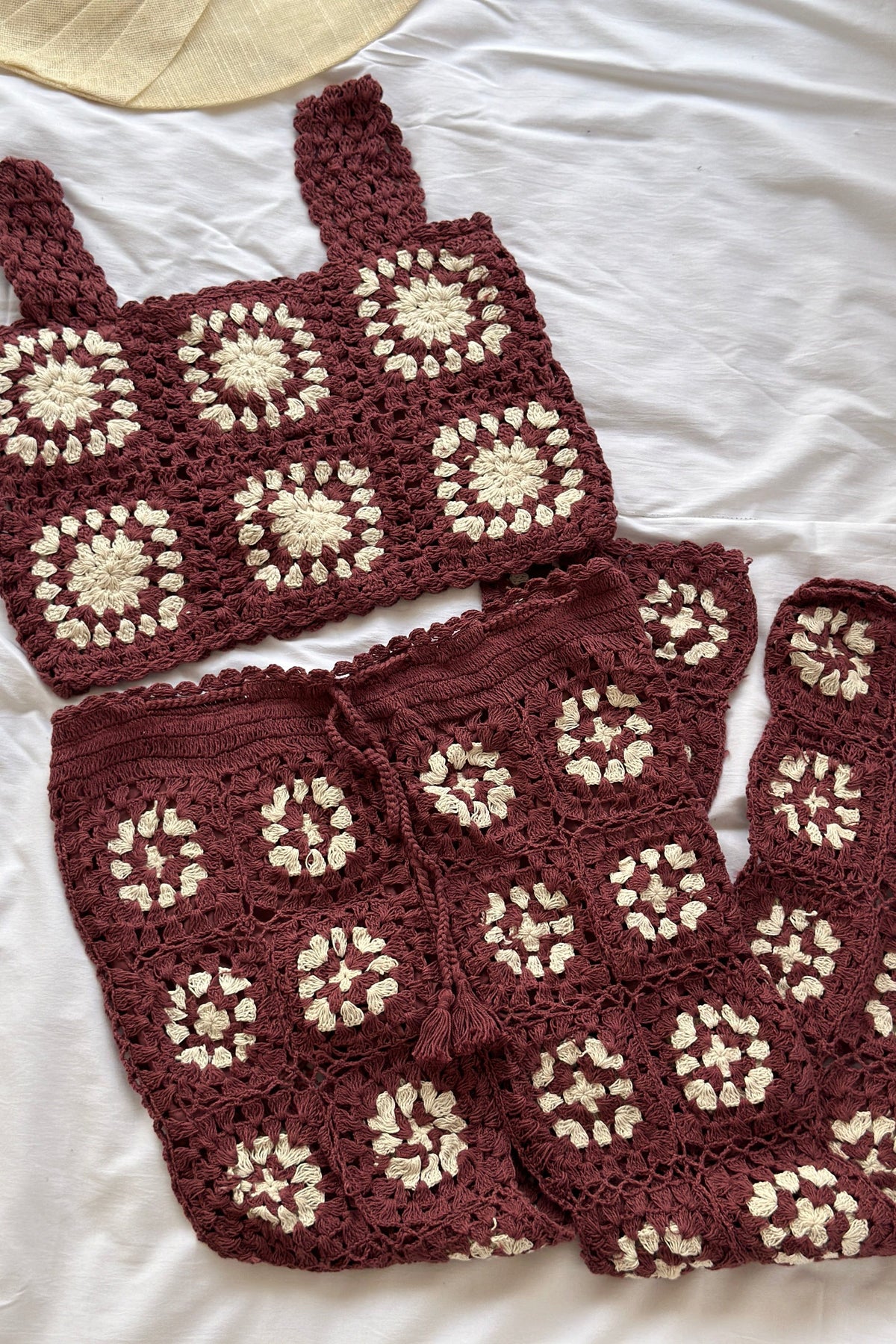 Marina handmade crochet set