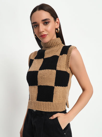 Chess Checked Vest