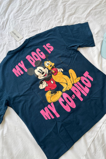 Pluto & Mickey Oversize Tee