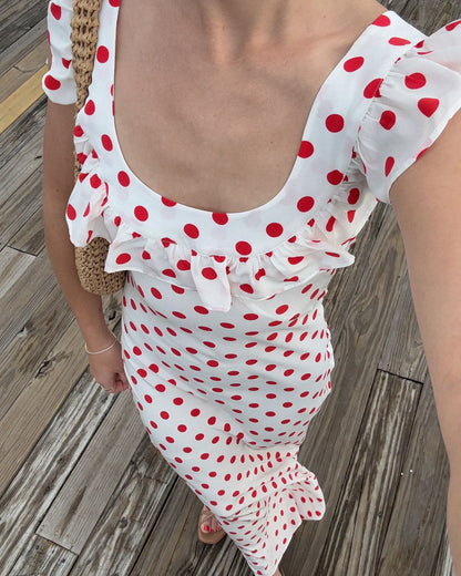 Petra Polka Dot Dress