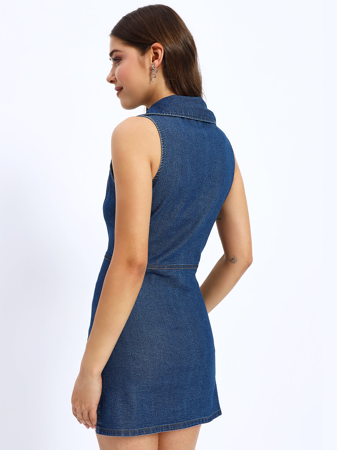 Old Money Denim Dress