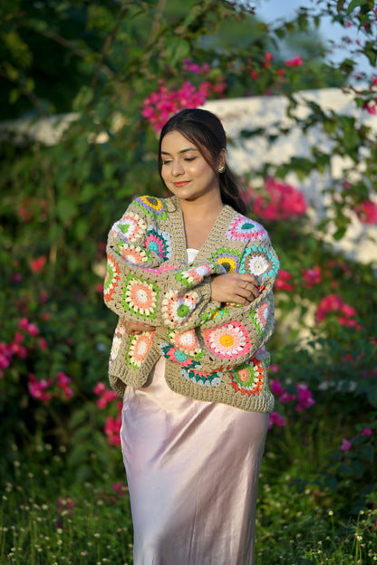 Gigi Granny Square Cardigan