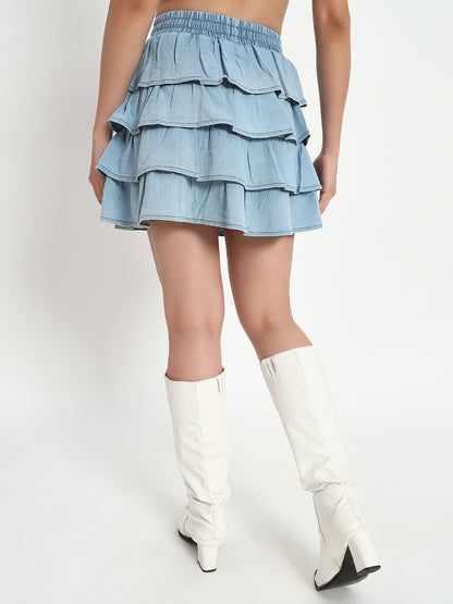 Denim Flair Skirt