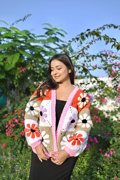 Flora Pastel Cardigan