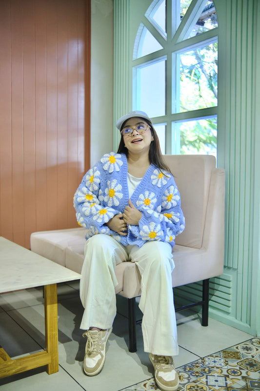 Ice Daisy Cardigan