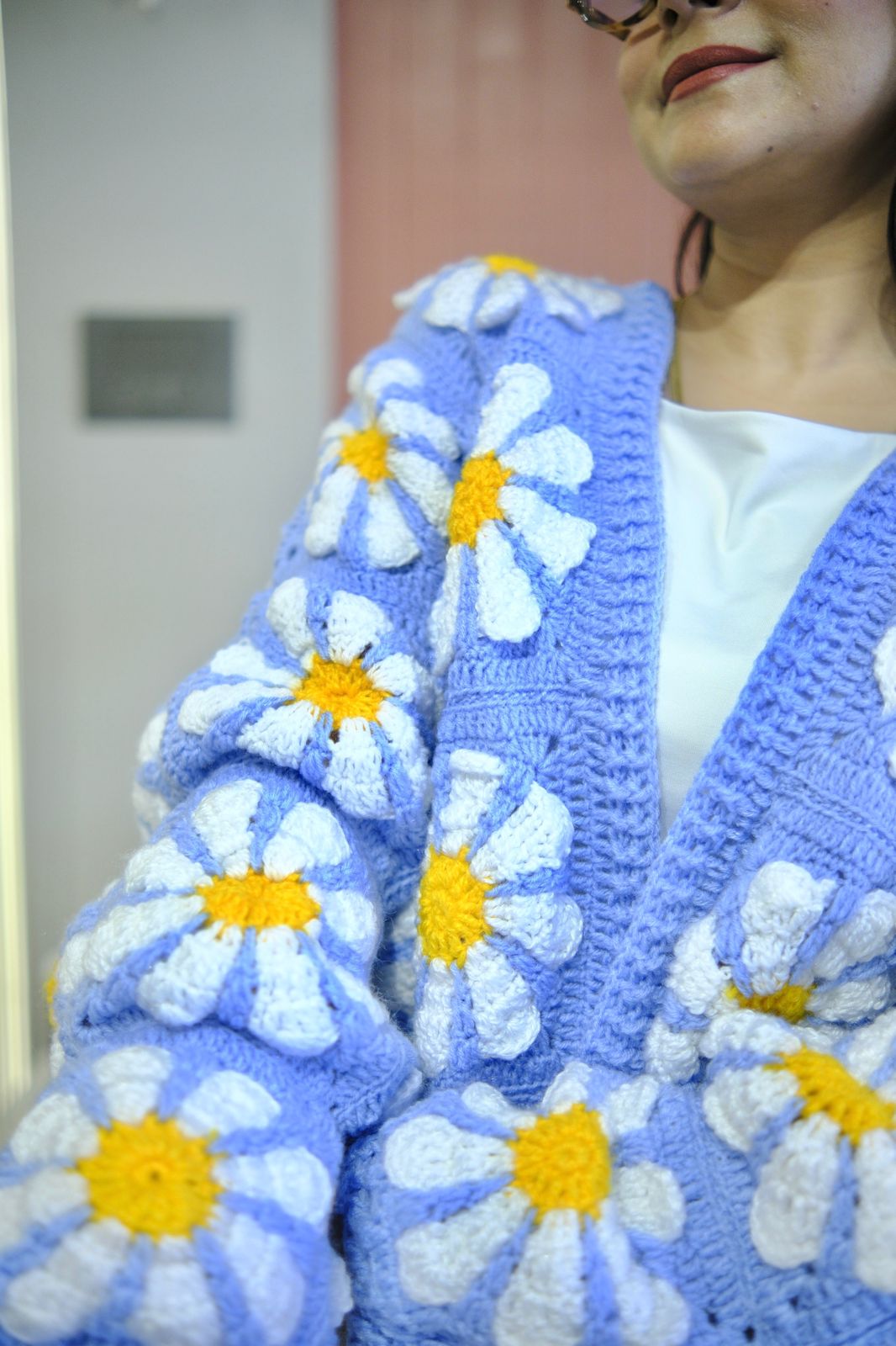 Ice Daisy Cardigan