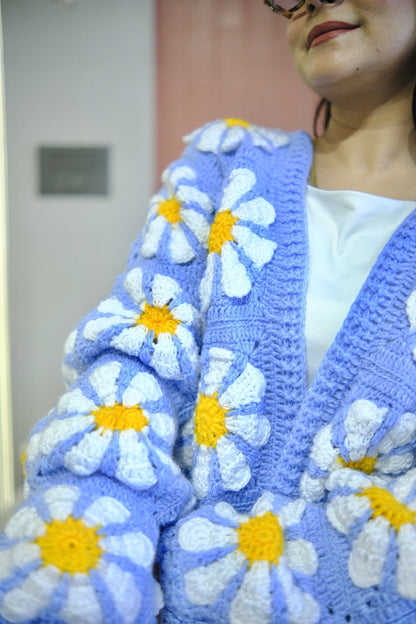 Ice Daisy Cardigan