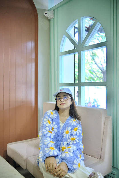 Ice Daisy Cardigan