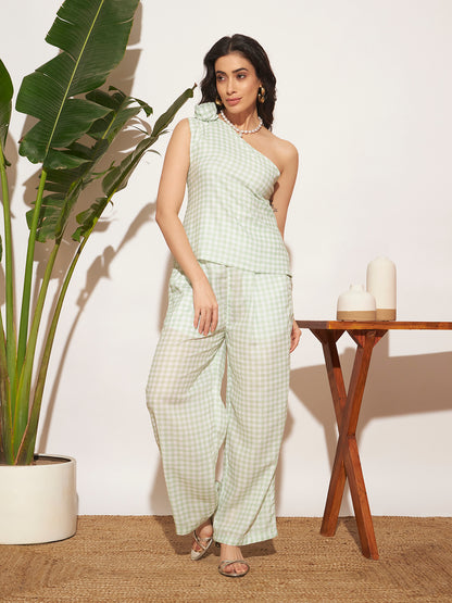 Manhatten Ghingham Co-ord Set