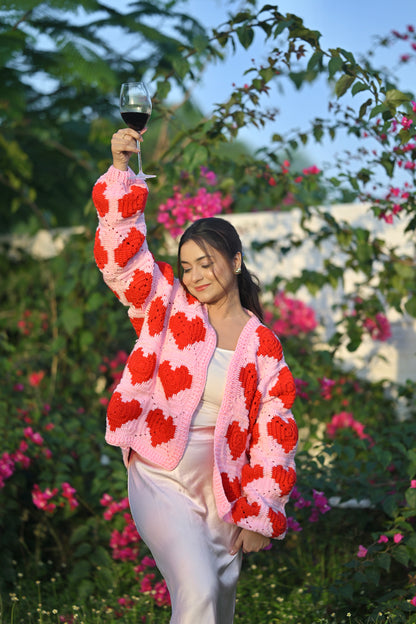 Morgana Heart Cardigan