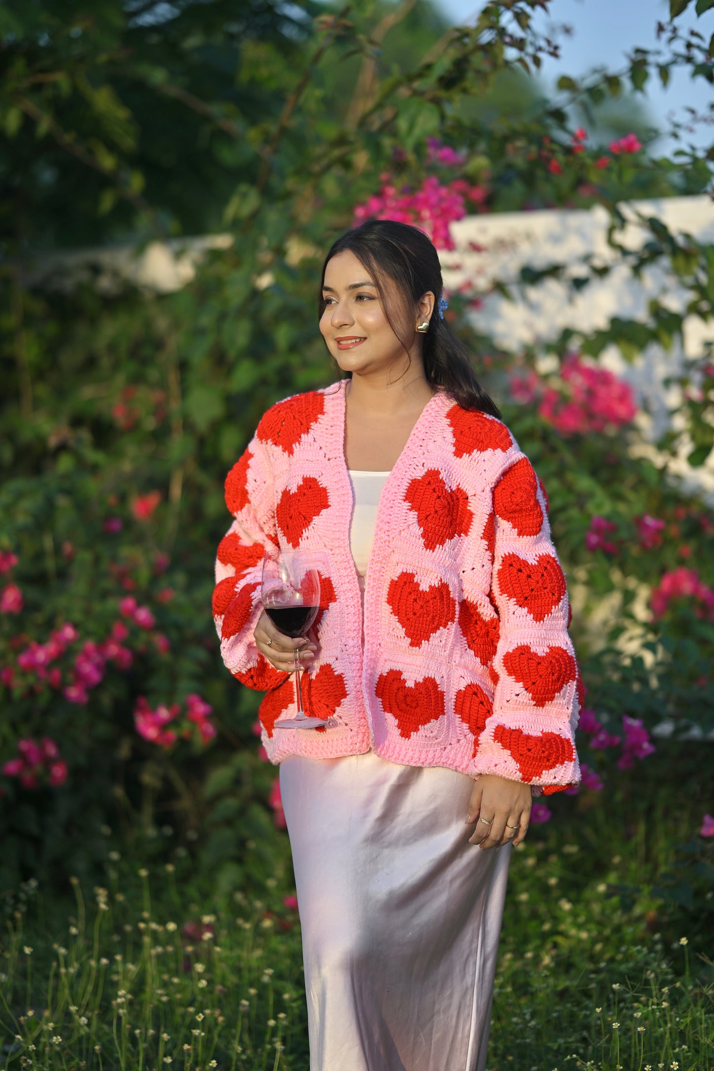 Morgana Heart Cardigan