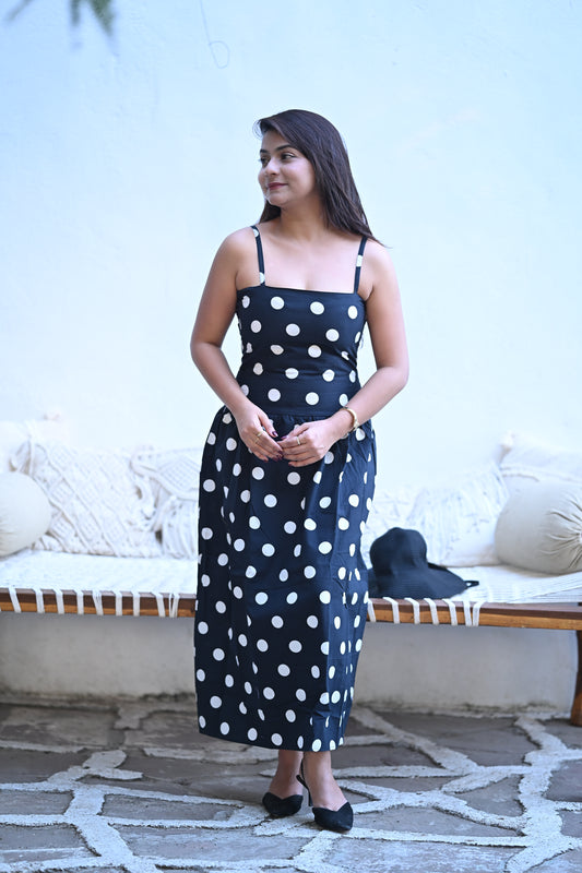 Neroni Polka Dot Dress