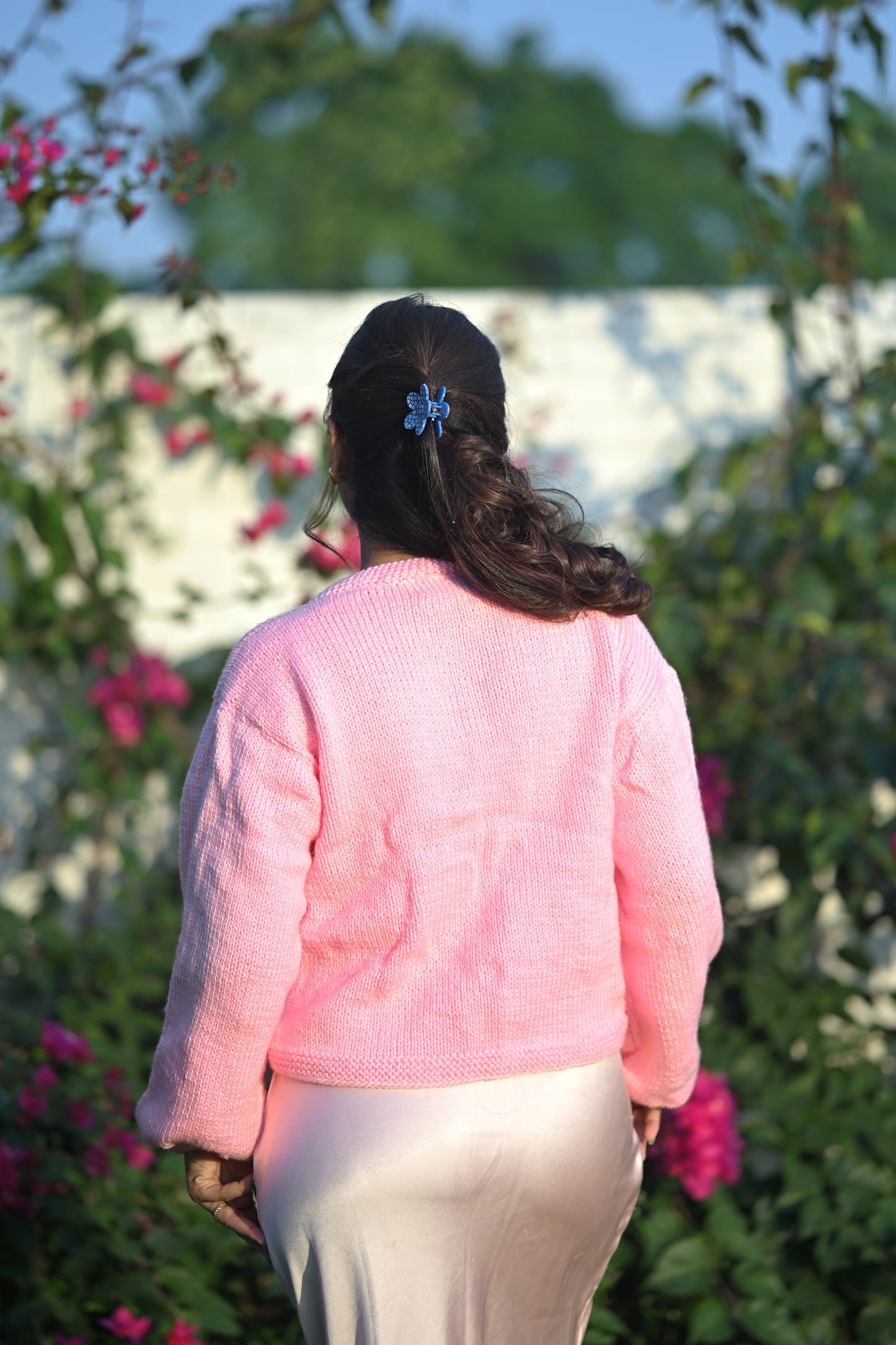 Pearly Pink Cardigan